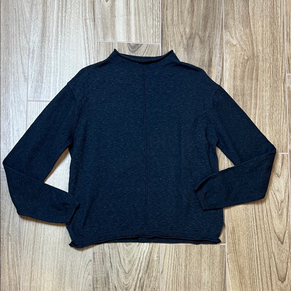 Able Rollneck Charcoal‎ Gray Sweater